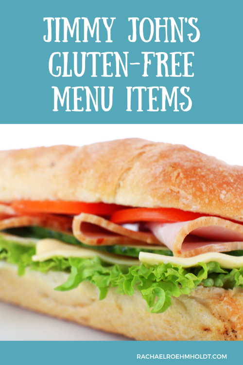 Jimmy John's Gluten-free Menu Items