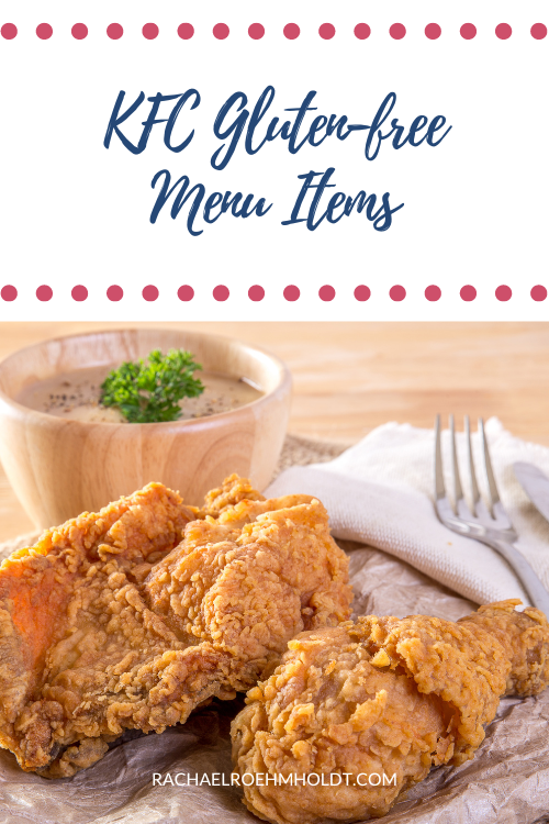 KFC Gluten-free Menu Items