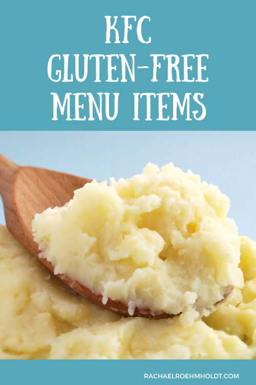 KFC Gluten-free Menu Items