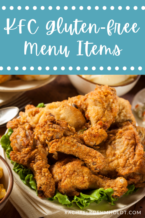 KFC Gluten-free Menu Items