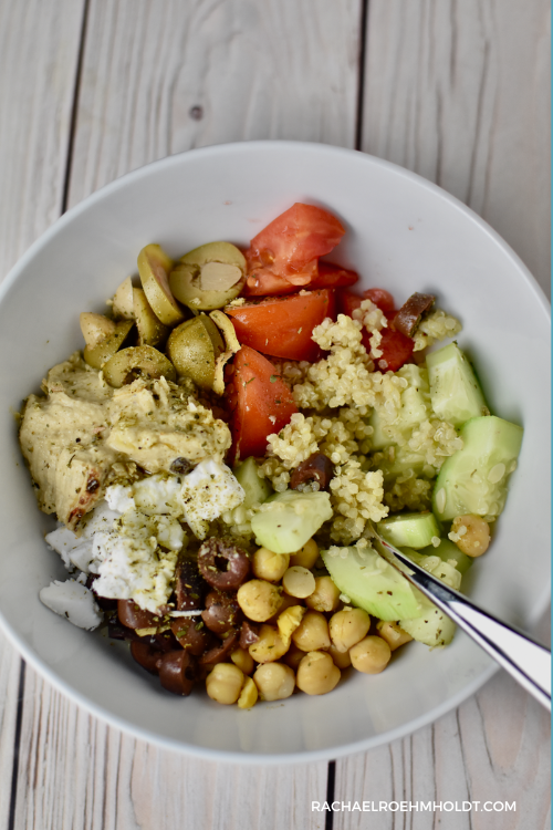 Mediterranean Quinoa Bowls - enjoy