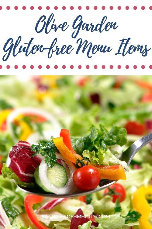 Olive Garden Gluten-free Menu Items