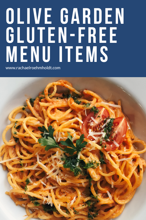 Olive Garden Gluten-free Menu Items