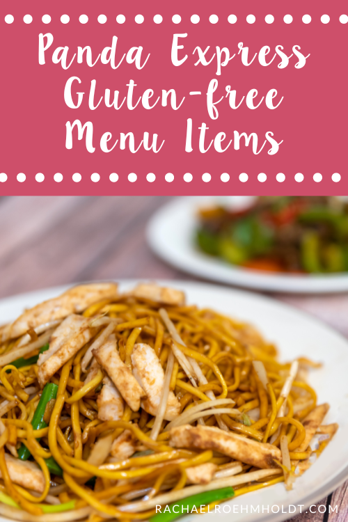 Panda Express Gluten-free Menu Items