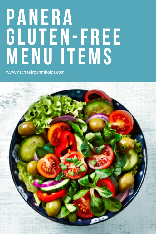 Panera Gluten-free Menu Items