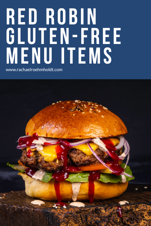 Red Robin Gluten-free Menu Items