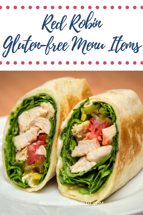 Red Robin Gluten-free Menu Items