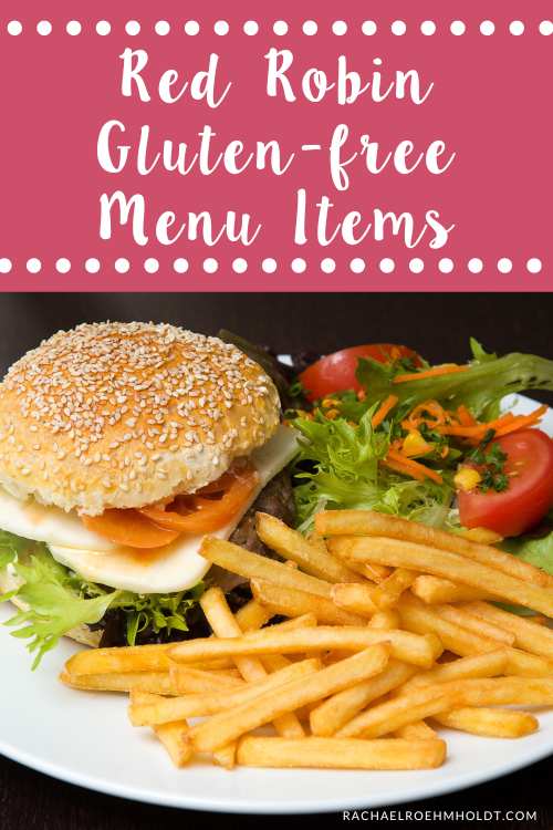 Red Robin Gluten-free Menu Items