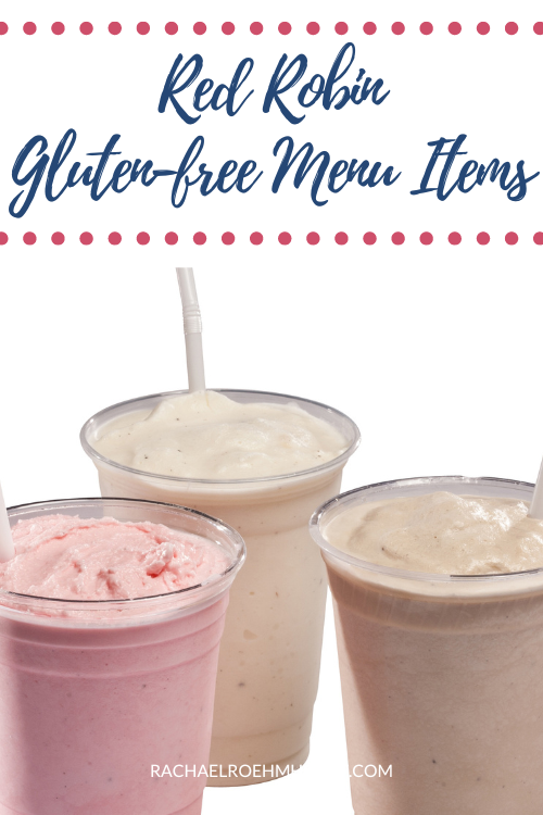 Red Robin Gluten-free Menu Items