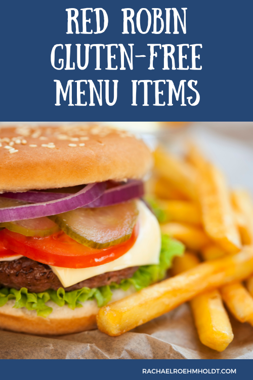 Red Robin Gluten-free Menu Items