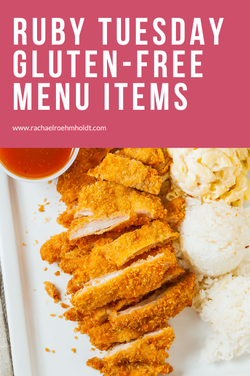Ruby Tuesday Gluten-free Menu Items