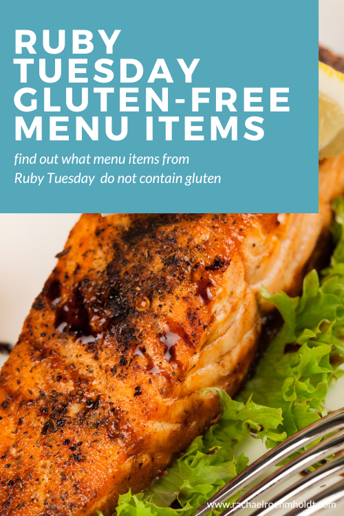 Ruby Tuesday Gluten-free Menu Items