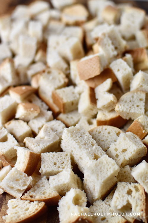 Gluten-free Croutons (dairy-free, egg-free)