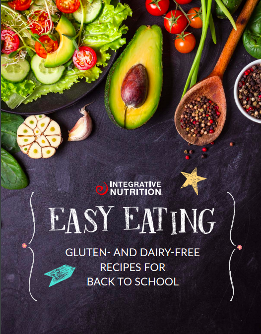 Get gluten-free dairy-free tips and recipes for back to school season with the Back to School Easy Eating Guide. Click through for instant access!