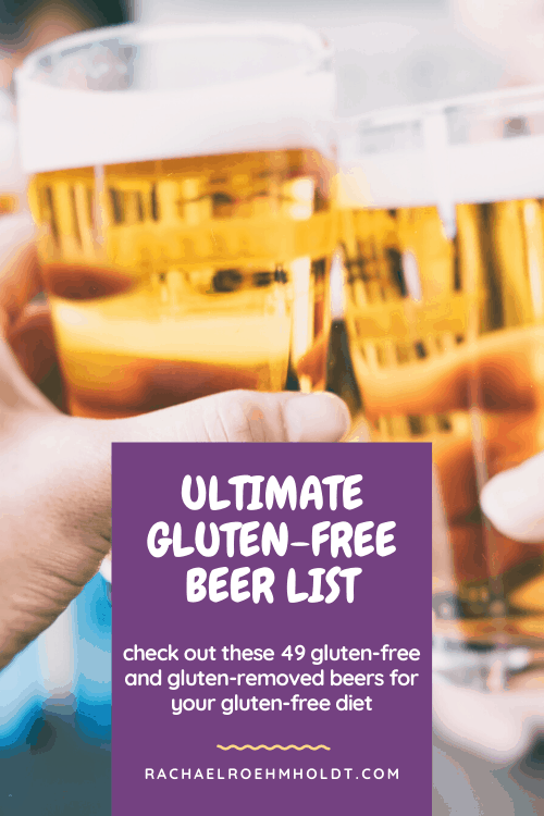 The Ultimate Gluten free Beer Brand List