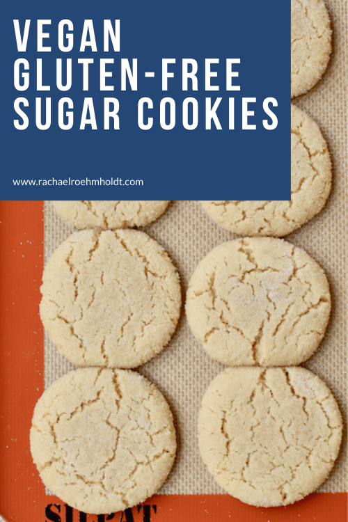 Gluten free Vegan Sugar Cookies