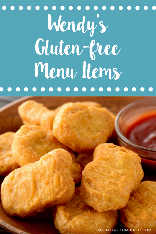 Wendy's Gluten-free Menu Items