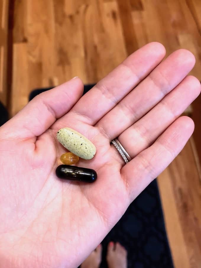 What I eat - supplements