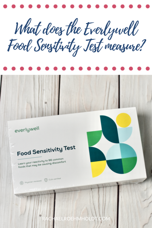 What does the Everlywell Food Sensitivity Test measure
