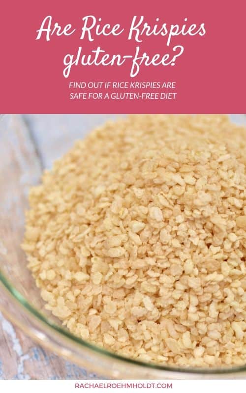 Are Rice Krispies gluten-free