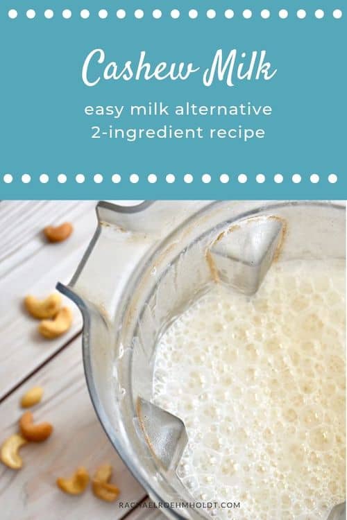 Cashew Milk Recipe