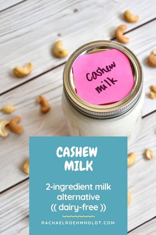 Cashew Milk Recipe