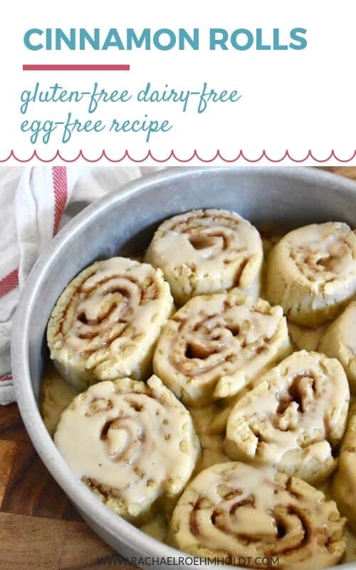 Gluten-free Dairy-free Cinnamon Rolls