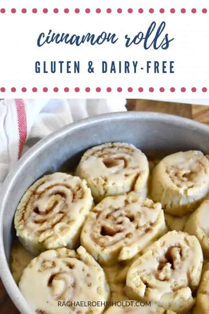 Gluten-free Dairy-free Cinnamon Rolls