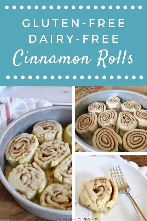 Gluten-free Dairy-free Cinnamon Rolls