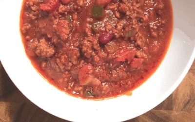 Gluten-free Crockpot Chili