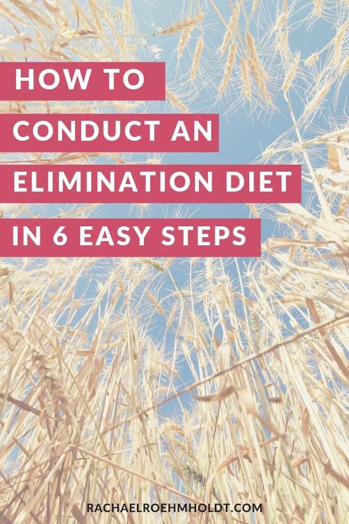 How to conduct an elimination diet
