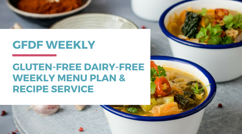 Looking for gluten-free dairy-free dinner ideas? Do you need menu plans and recipe inspiration? Check out GFDF Weekly, a brand new recipe and menu planning service from RachaelRoehmholdt.com