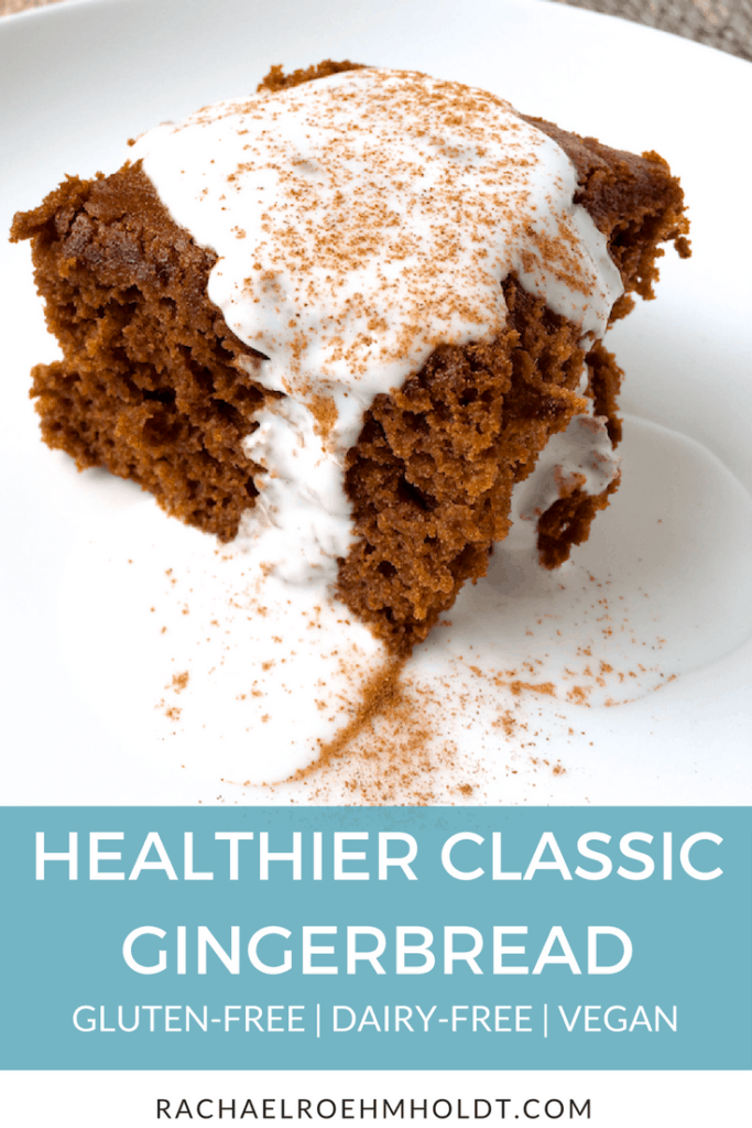 Gluten and Dairy-free Gingerbread Cake