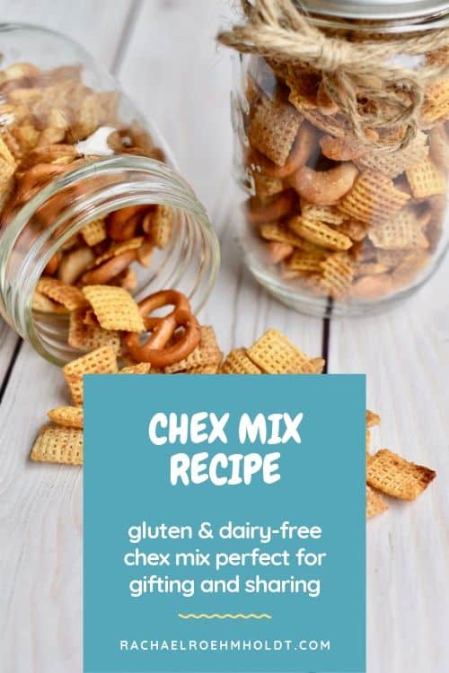 Chex Mix Recipe: gluten and dairy-free