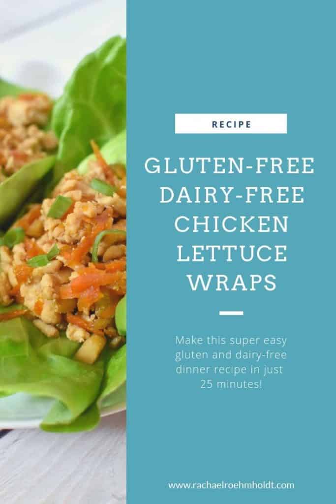 Recipe: Gluten-free Dairy-free Chicken Lettuce Wraps