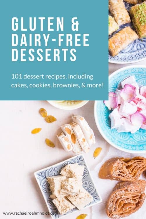 These muffins are another recipe that would work equally as well for breakfast as they would for dessert. Gluten And Egg Free Dessert Recipes - 101 Gluten Free Dairy Free Desserts Rachael Roehmholdt