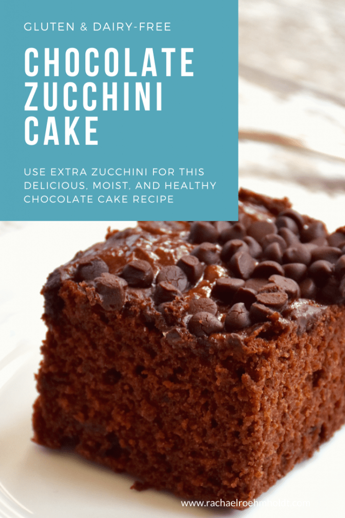 Dairy & Gluten-free Chocolate Zucchini Cake