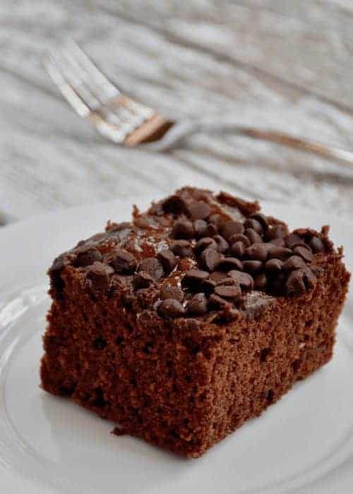 Dairy and Gluten-free Chocolate Zucchini Cake