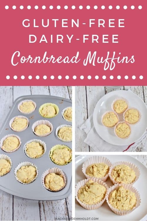 Gluten-free Dairy-free Cornbread and Cornbread Muffins