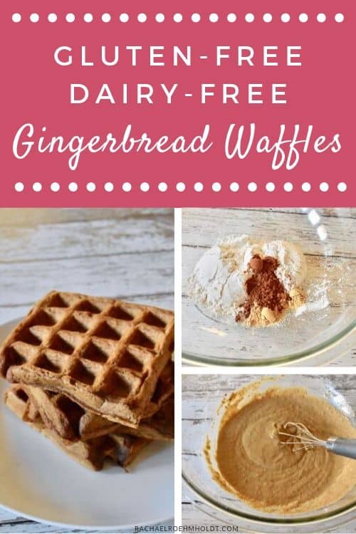 Gluten and Dairy-free Gingerbread Waffles