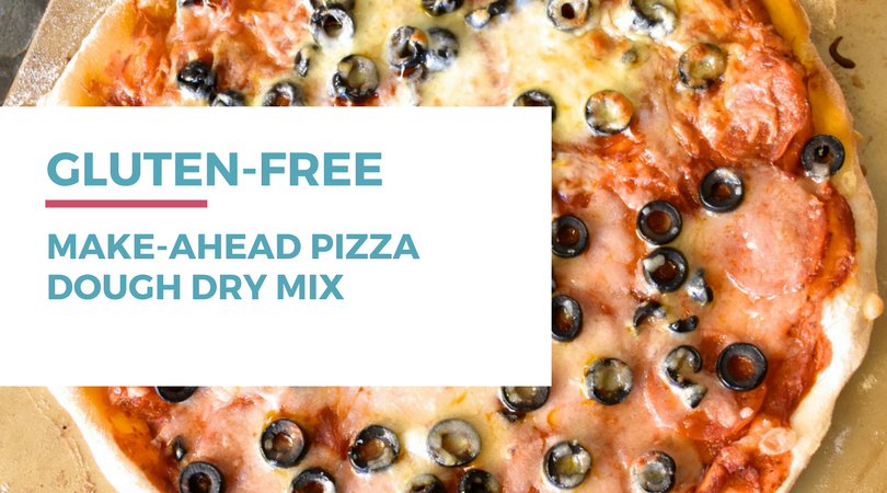 Gluten-free Dairy-free Pizza: Make-ahead Pizza Dough Dry Mix