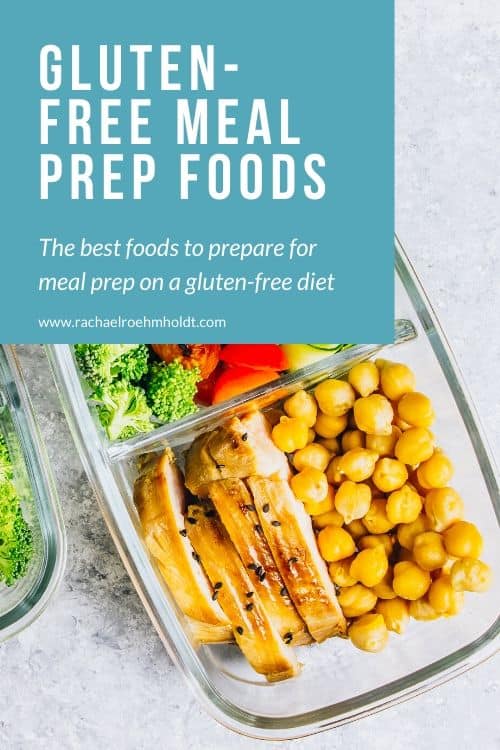 Gluten-free Meal Prep Foods