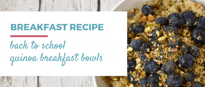 Quinoa Breakfast Bowl Recipe