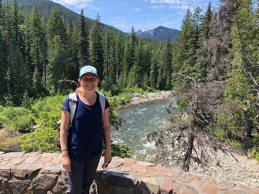 Rachael Roehmholdt Hiking