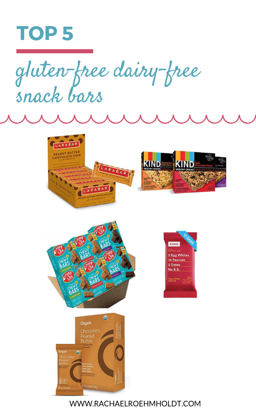 Top 5 gluten-free dairy-free snack bars