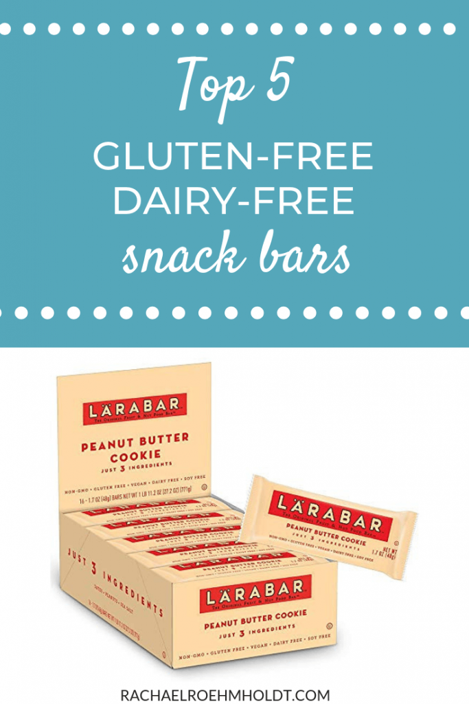 Top 5 gluten-free dairy-free snack bars