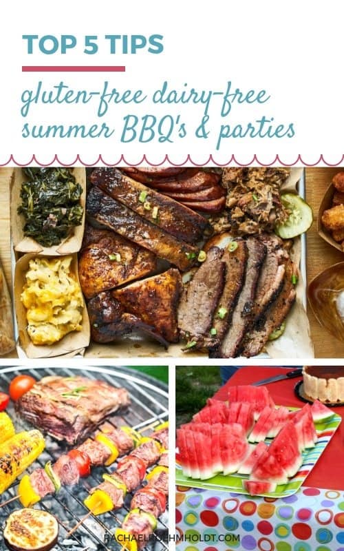 Top 5 Tips for Gluten and Dairy-free Summer BBQ's