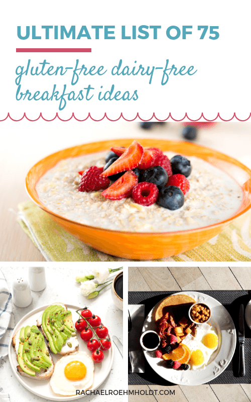 Start your day off right with these 75 gluten-free dairy-free breakfast ideas in the Ultimate Gluten-free Dairy-free Breakfast Guide.